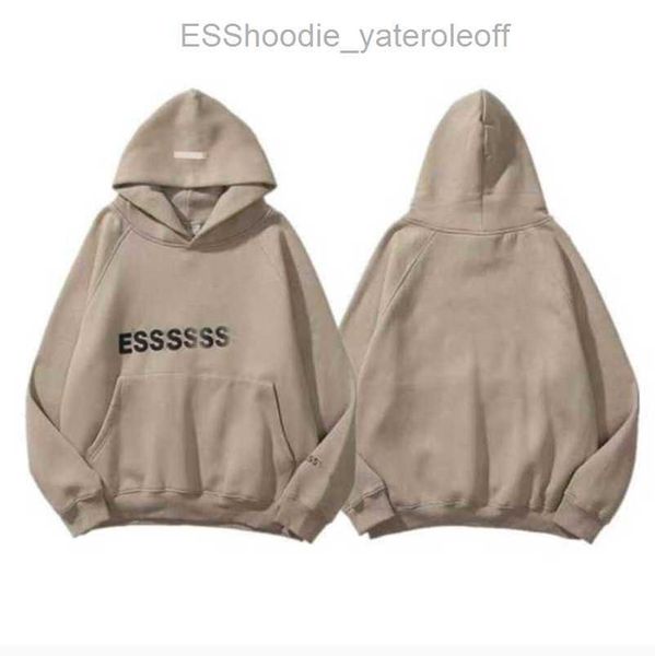 

sweatshirts men's luxury esss jackets hoodies men women chest letter pullover hoodie hooded loose sweater casual sweatshirt couple coa, Black