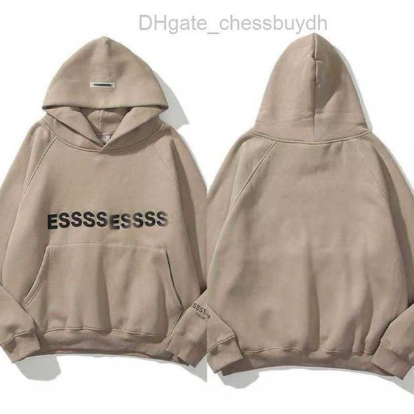 

sweatshirts essss luxury men's jackets hoodies men women chest letter pullover hoodie hooded sweater loose casual sweatshirt couple co, Black;brown