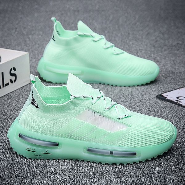 

2023 mens trainers running shoes black white green breathable fashion jelly jogging outdoor soft sport sneakers designer trainers