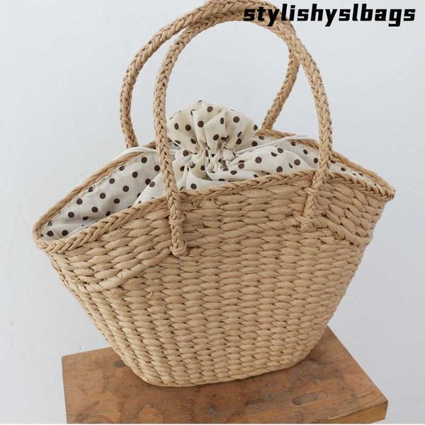 

totes beach rattan bag ladies new large straw bag famous brand ladies handbag 2021 handbag straw woven beach bag luxury handbag 011323h