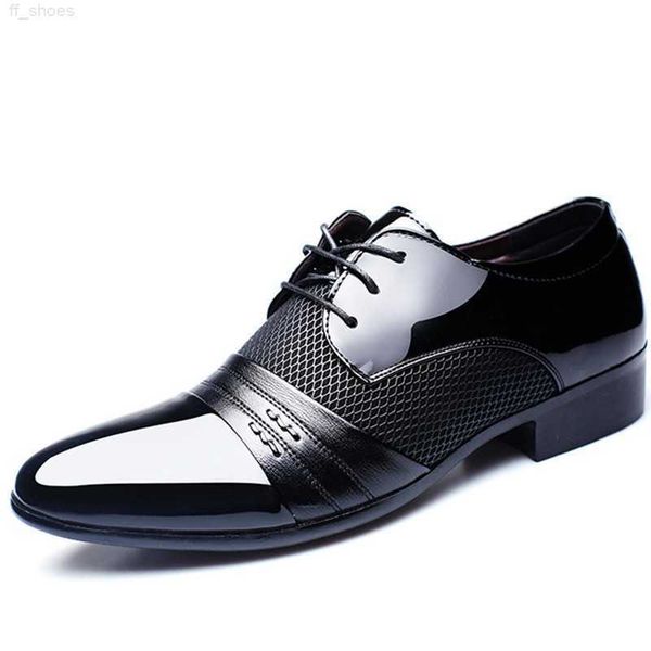 

2023 patent leather black italian mens shoes brands wedding formal oxford shoes for mens pointed toe dress shoes sapato masculino