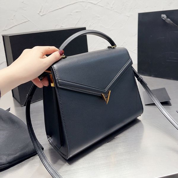 

9a quality saints laurant cassandra bag cowhide leather 25cm women designer luxury fashion shoulder crossbody tote handbag belt handle purse