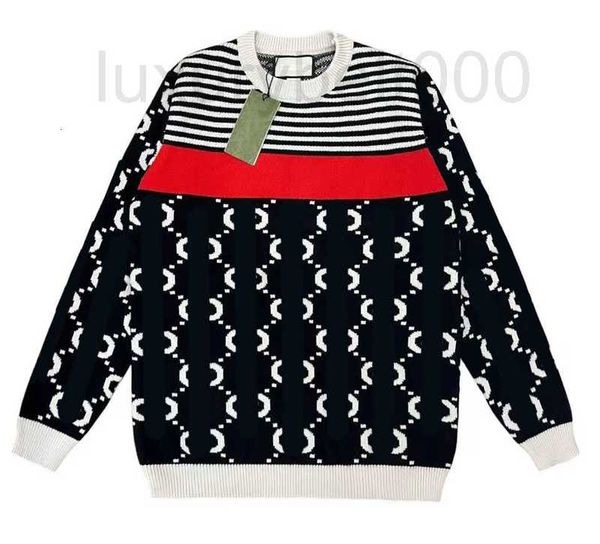 

men's sweaters designer fashion men sweaters luxury mens with womens autumn winter long sleeve sweater striped lettersknitted ihit, White;black