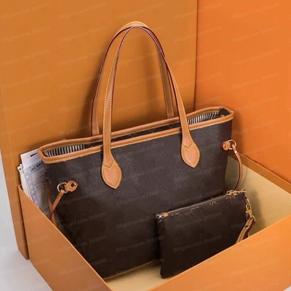 

designer totes handbags luxury composite bags women leather shoulder bag 2 pcs sets tote messenger bag handbag wallet purse with original du