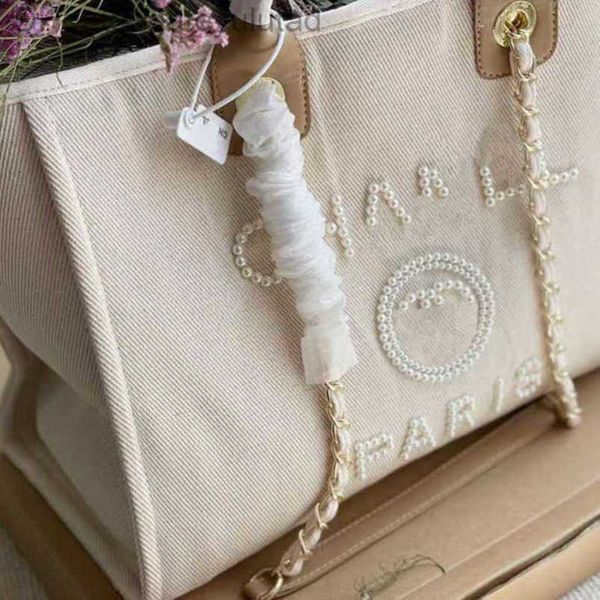 

classic women's evening bags luxury ch brand canvas handbag fashion pearl beach hand bag designer female large backpack small packs por, Black;red