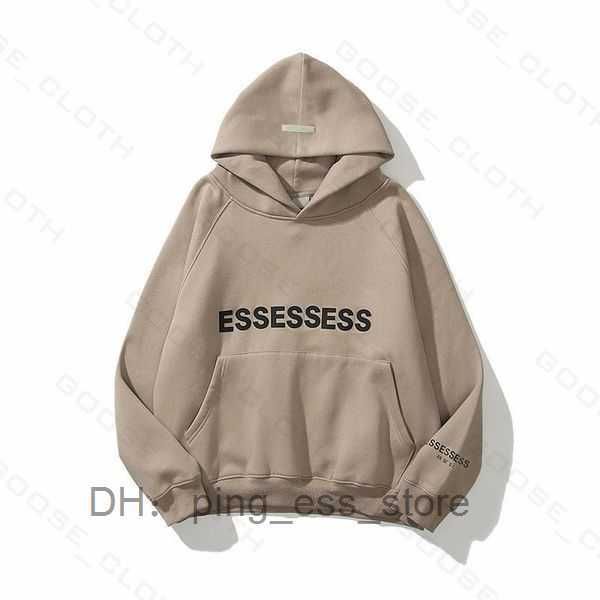 

fear of pull-over es hoodie mens women designers hoodies pants winter warm man clothing cottons hoodie clothes tracksuits sets 1 72, Black
