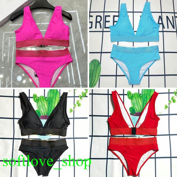 

bikinis women swimwear fashion summer women bikinis letter embroidery quality casual style underclothes