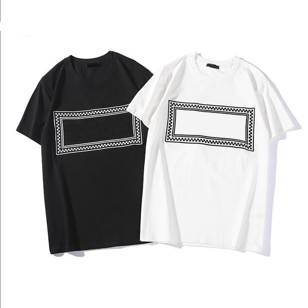 

men's t-shirts designer womens crew neck breathable short sleeve running sweatshirt classic letter t shirt, White;black