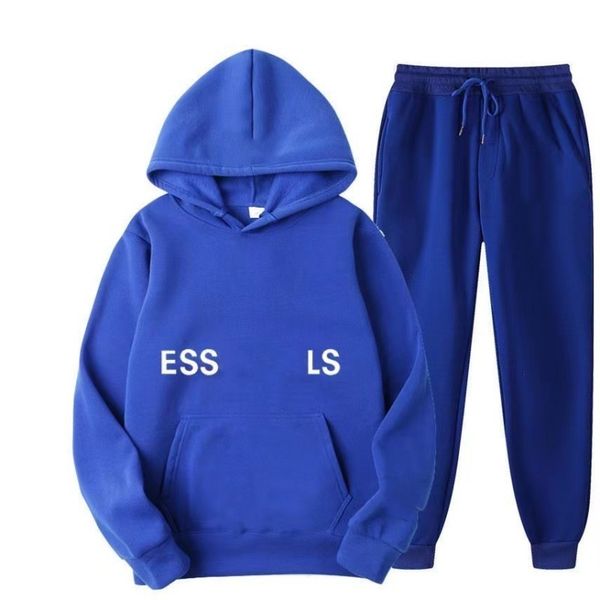 

mens tracksuits designer suit men tracksuits hooded sports suit pure cotton letter-printed casual luxury v-neck sweater the same clothing fo, Gray