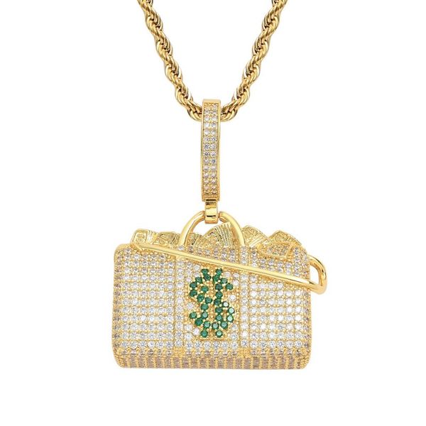 

wholesale jewelry pendant necklaces tassel moissanite chains for men necklace ice out chain designer jewellery titanium 18k gold plated soli, Silver
