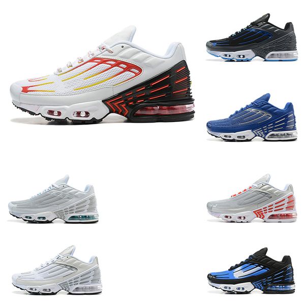 

2023 running shoes women mens tn plus 3 tuned iii grey white og black light bone laser blue green aqua rainbow red tns trainers tn3 runners