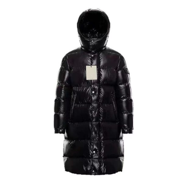 

designer womens down jacket coats long puffer jackets winter coat thick parkas windbreaker hooded s-5xl, Black