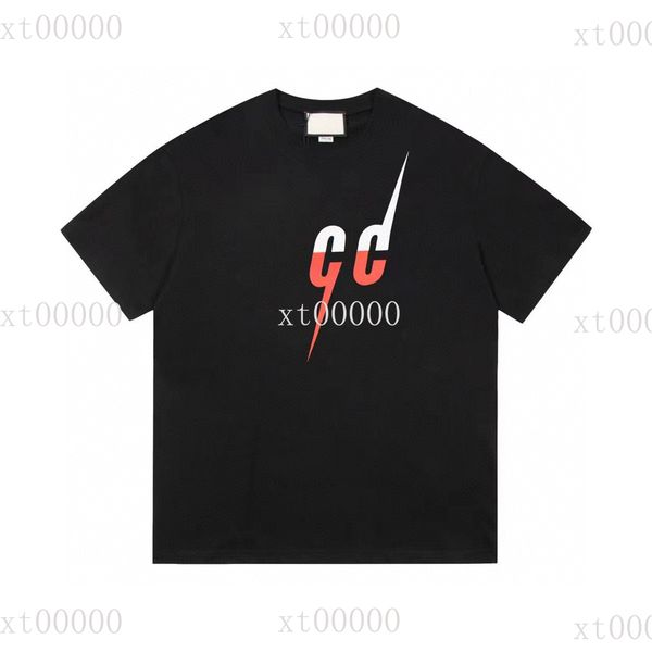 

22ss designer letter printed t shirts tee sweatshirt fashion high street short sleeves summer casual t-shirt breathable men women crew neck, Black;brown