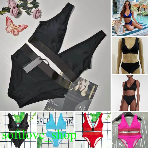 

colorful summer designer bikini for women swimsuit with letters swimwear fashion lady bathing suits multi styles s-xl