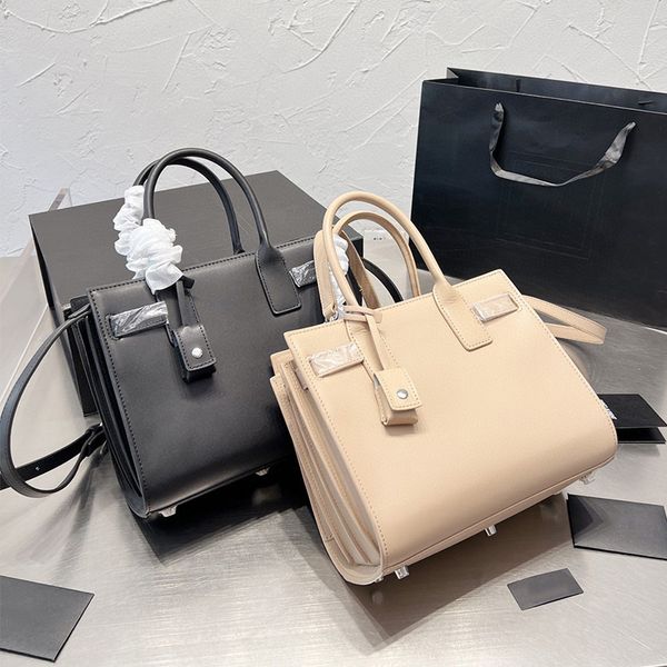 

10a quality saints laurant yves bag cowhide leather women designer luxury fashion shoulder crossbody tote handbag sac belt file purse wallet