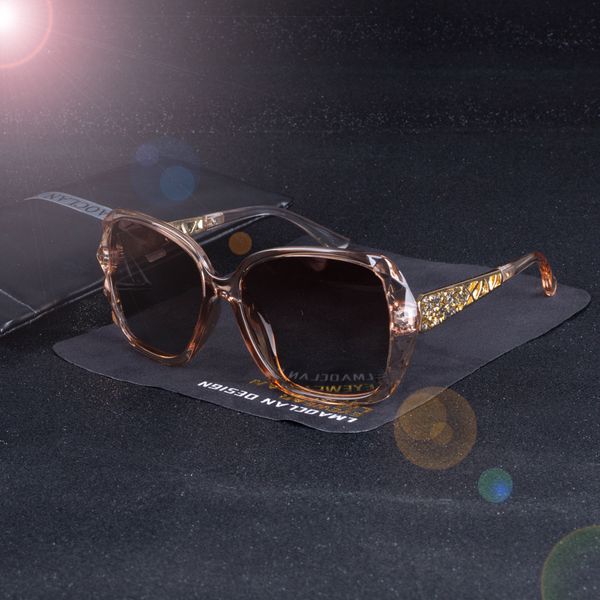 

sunglasses frames luxury brand design vintage polarized sunglasses women ladies oversized square sun glasses female eyewear uv400 shades 230, Silver