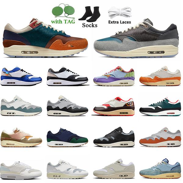 

1 low running shoes patta 1s waves noise aqua kasina won ang orange safari black white schematic obsidian university blue women mens trainer