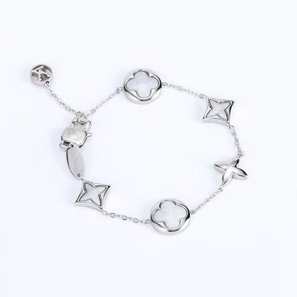 

bracelets gold chain fashion jewelry girl pearl letter lock love bracelet premium wedding accessories 3 urza, Black