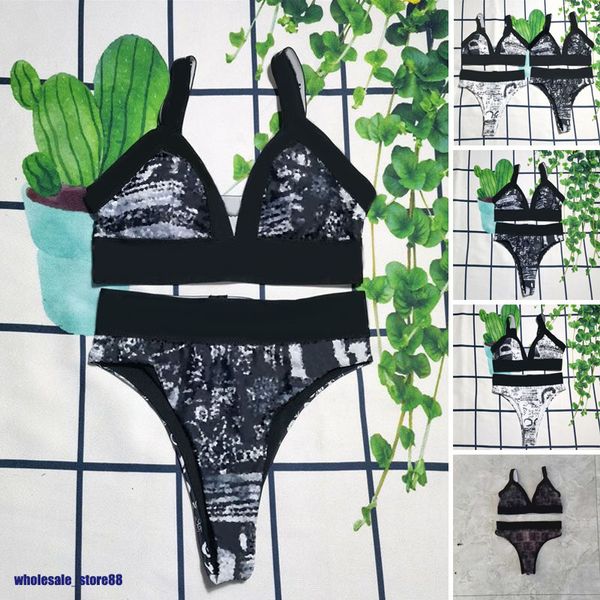 

women high waisted bathing suits slim black push up chest wrapped halter bikini 5 colors