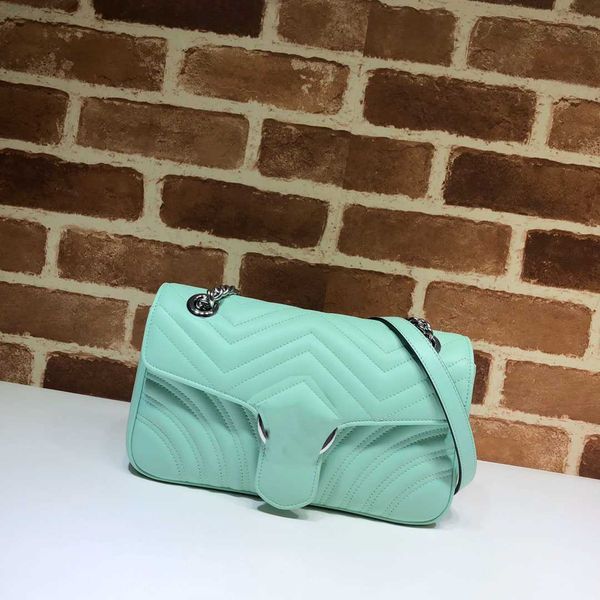 

ladies luxury handbag designer wallet brand pure color customized hardware caviar chain bag messenger bag