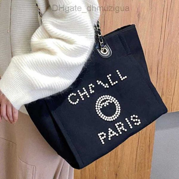 

luxury fashion women's beach bags ch brand canvas handbag designers classic female backpack large capacity evening bag small packs big