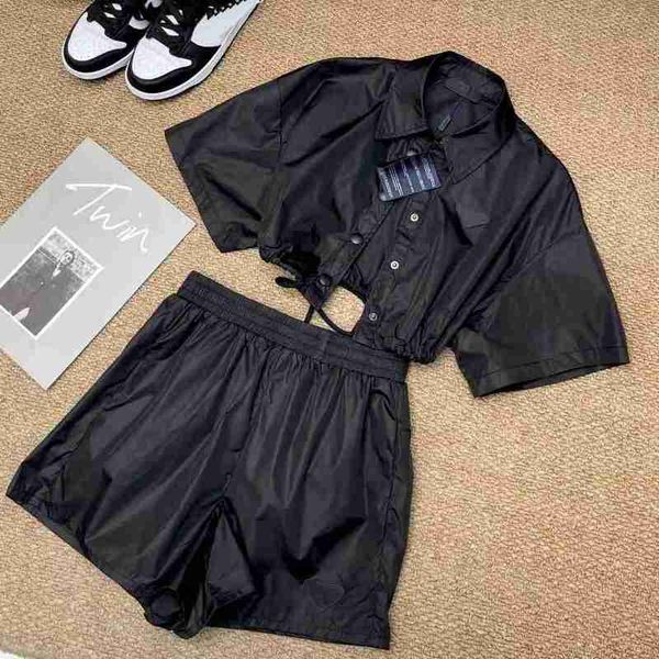 

women's tracksuits luxury women's tracksuits designer suit coat fashion with nylon fabric classic letter pants cowboy jacket track, Gray