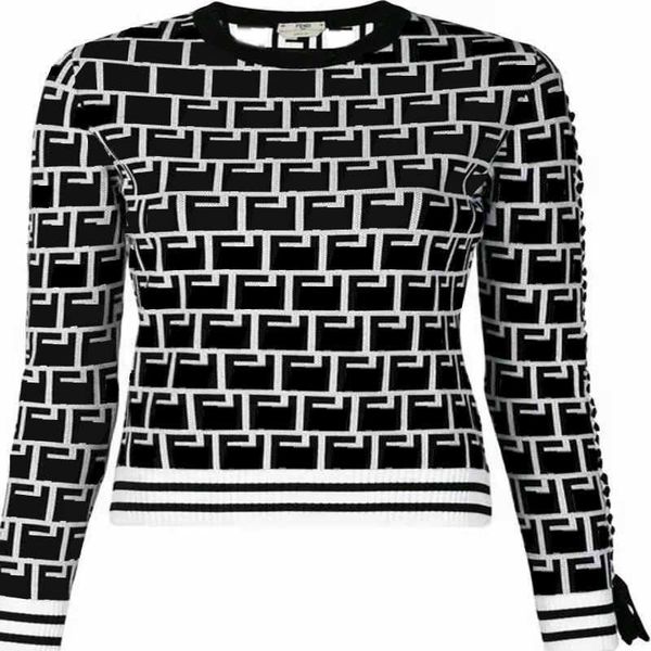 

women's sweaters luxury clothes sweater male designer h igh quality casual knitted color long sleeve fall fashion classic ladies collar, White;black