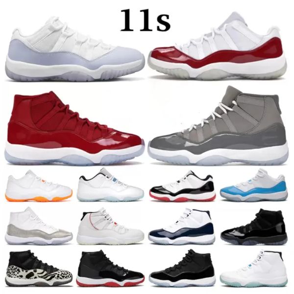 

11 retro basketball shoes men 11s cherry cool grey midnight navy jubilee 25th anniversary legend blue concord bred low 72-10 mens women sopo