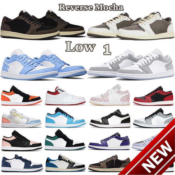 

2023 high basketball shoes2023 shoesjumpman 1 low men women basketball shoes og 1s triple white shadow designer university blu