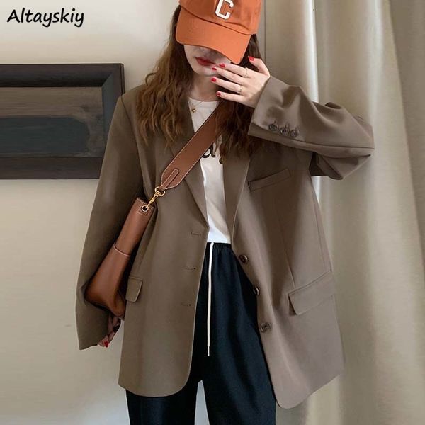 

womens suits blazers spring women black blazers single breasted notched collar england style korean casual office elegant suits mujer versat, White;black