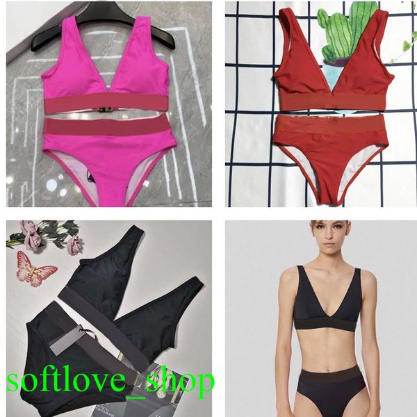 

21ss italian bikini swimsuit bras sets spring summer new high fashion lace letters womens swimwear