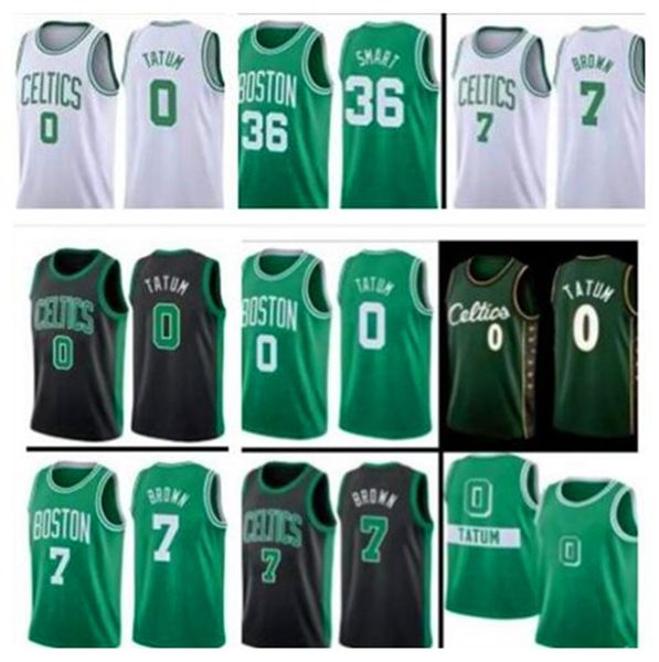 

bostons celtic basketball jersey jayson 0 tatum jaylen 7 brown marcus 36 smart retro mesh 33 bird jerseys 75th anniversary, Black;red