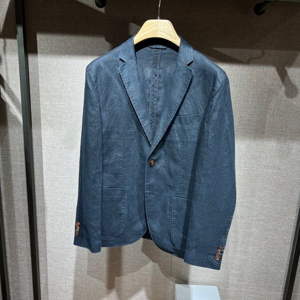 

women's outerwear & coatsversatile worsted linen casual suit, Black;brown