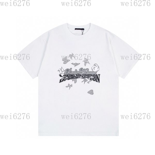 

men's and women's t-shirt splicing printing short sleeve early spring double strand fine cotton fabric digital printing process 23, Black;brown