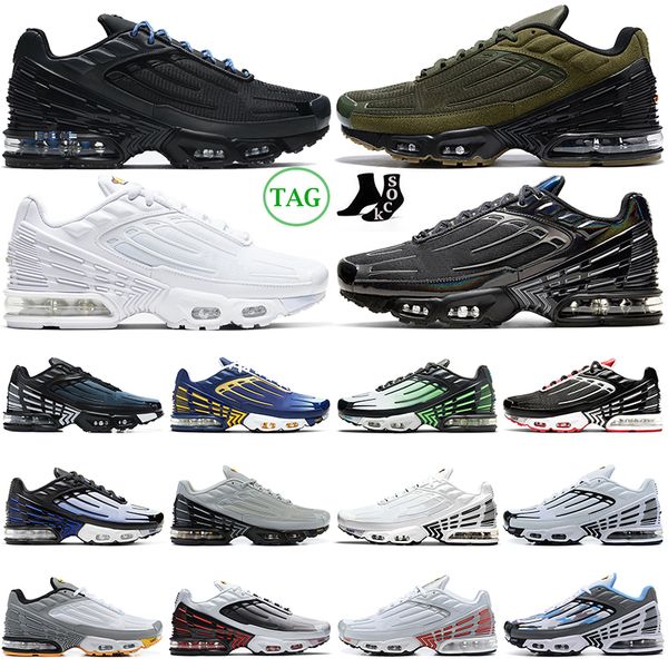 

tn plus 3 tuned running shoes des chaussure tn3 men women laser blue aqua volt triple white grey light bone yellow mens trainers tns outdoor, White;red