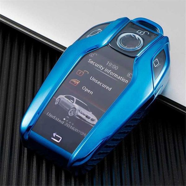 

tpu car smart fully case for bmw 5 7 series g11 g12 g30 g31 g32 i8 i12 i15 g01 x3 g02 x4 g05 x5 g07 x7 led display key cover 0109