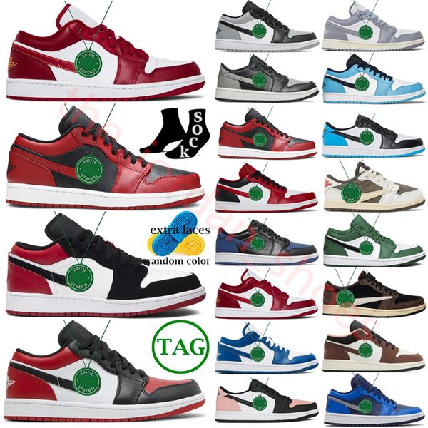 

homage basketball shoe jumpman 1 low black cat bred toe concord reverse black toe sneakers men women 1s unc university blue hyper royal cool