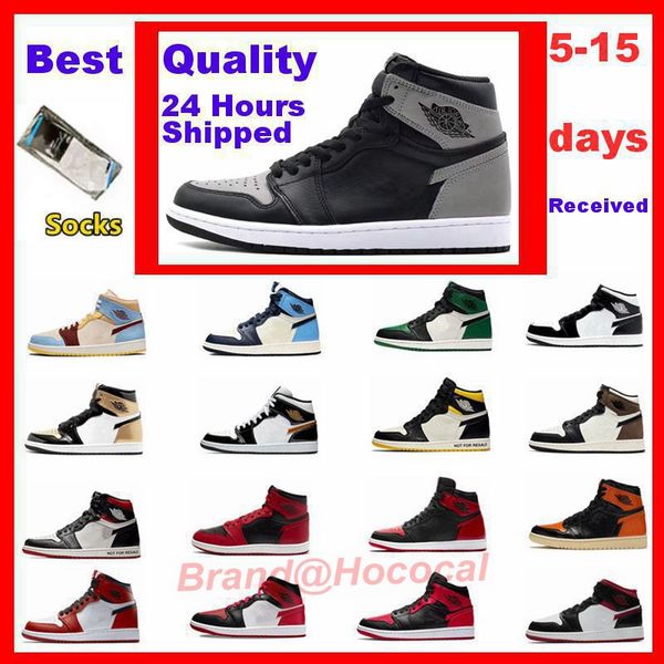 

2022 jumpman 1s og shoes men women high basketball sneakers dark mocha bred heritage hyper ho0925 royal university blue twist high hococal, Black