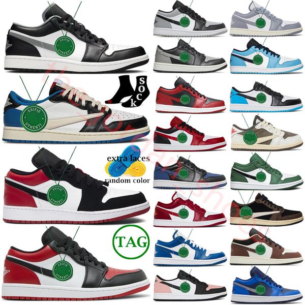 

jumpman 1 low basketball shoe black cat bred toe concord sneakers men women 1s unc university blue hyper royal court purple cool grey pine g