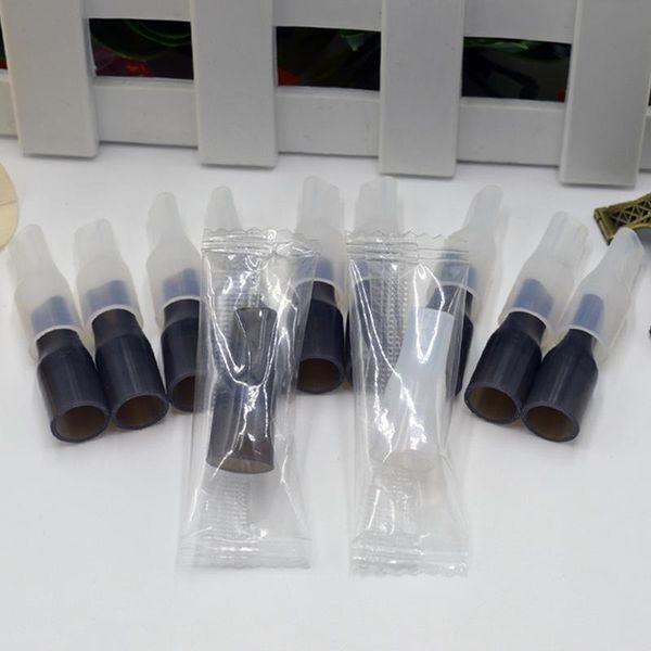 

packing disposable 510 drip tips mouthpiece silicone cover for vape pen vaporizer test purpose ploom tech 808d e cig individually wrapped