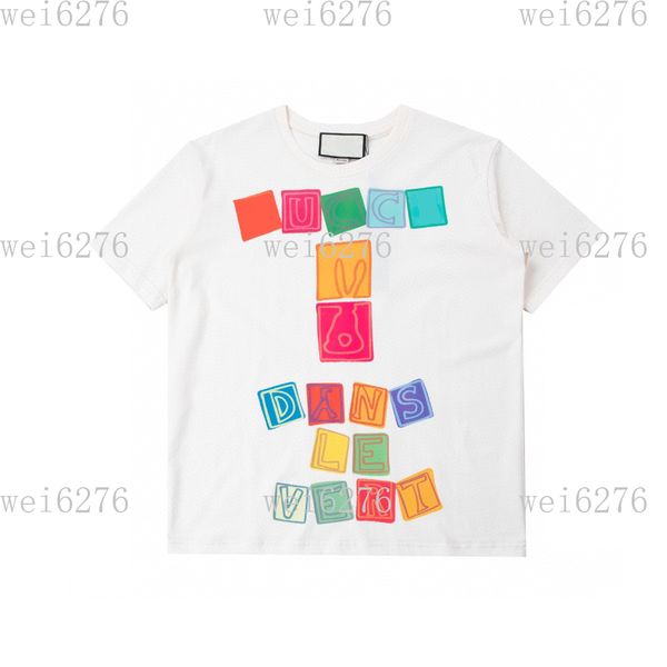 

men's and women's t-shirt splicing printing short sleeve early spring double strand fine cotton fabric digital printing process 23, Black;brown