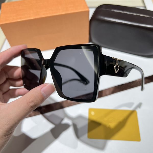

2023 luxury sunglasses sunglass polaroid lens designer womens mens goggle senior eyewear for women eyeglasses frame vintage metal sun glasse, White;black