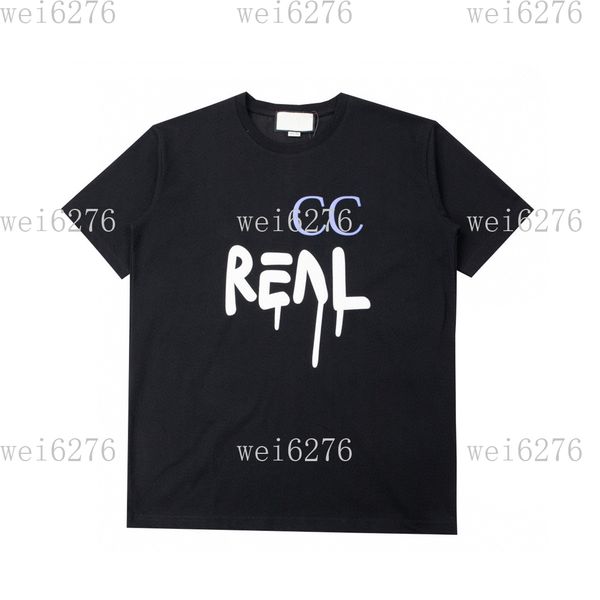 

men's and women's t-shirt splicing printing short sleeve early spring double strand fine cotton fabric digital printing process 23, Black;brown