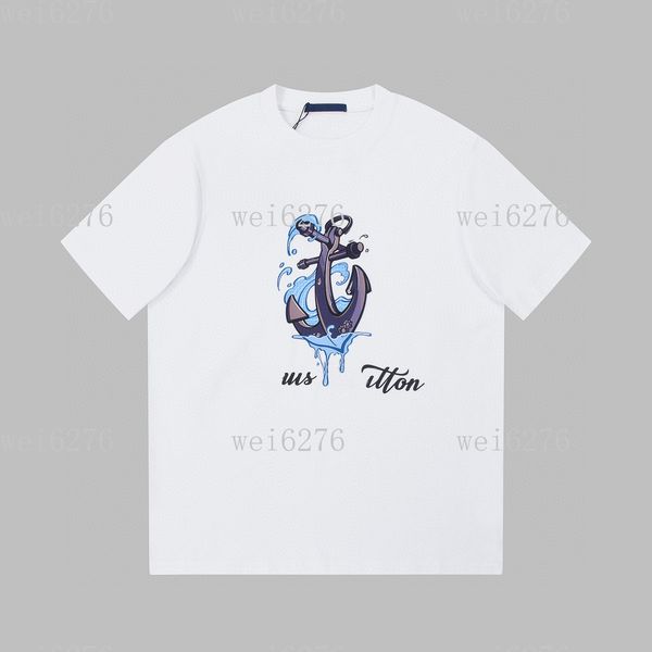 

men's and women's t-shirt splicing printing short sleeve early spring double strand fine cotton fabric digital printing process 23, Black;brown
