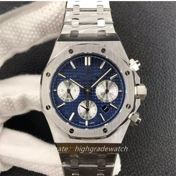 

2023 bf 26331 multi-function timing watch diameter 41 mm with 7750 movement chronograph sapphire glass mirror 316 fine stee designer watch m, Slivery;brown
