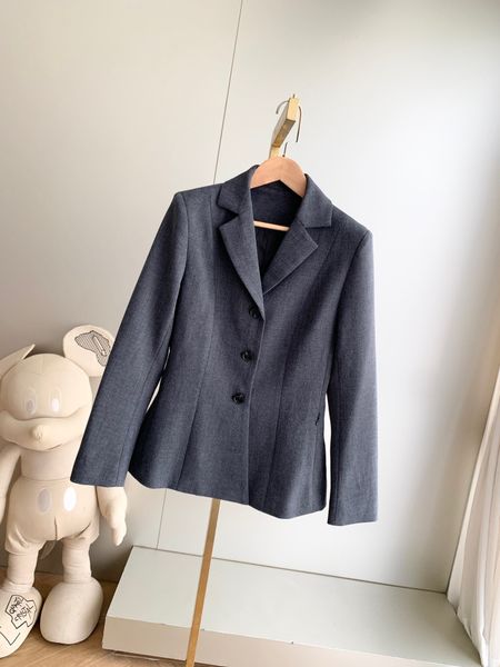 

women's outerwear & coatsbritish style waistband style suit jacket, Black;brown