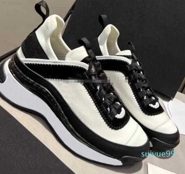 

2023 casual shoes sneakers trainers womens shoes flat sole women luxury designer leather white black grey blue man woman