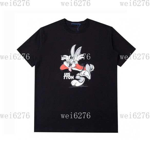 

men's and women's t-shirt splicing printing short sleeve early spring double strand fine cotton fabric digital printing process 23, Black;brown