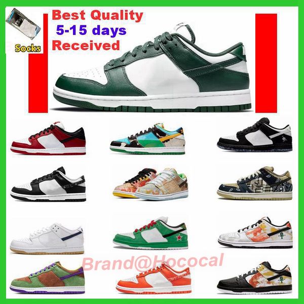 

civilist shoes mens running dunked designer chunky dunky classic green championship red michigan ho0925 university red women sneakers hococa, Black