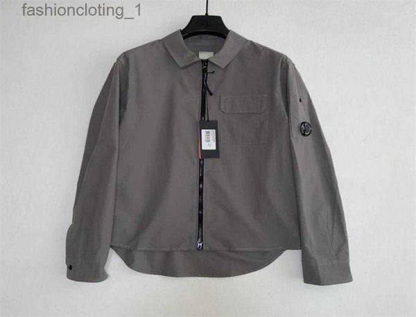 

new cp spring and autumn men cotton tee casual street trend ins zipper shirt6297458, White;black